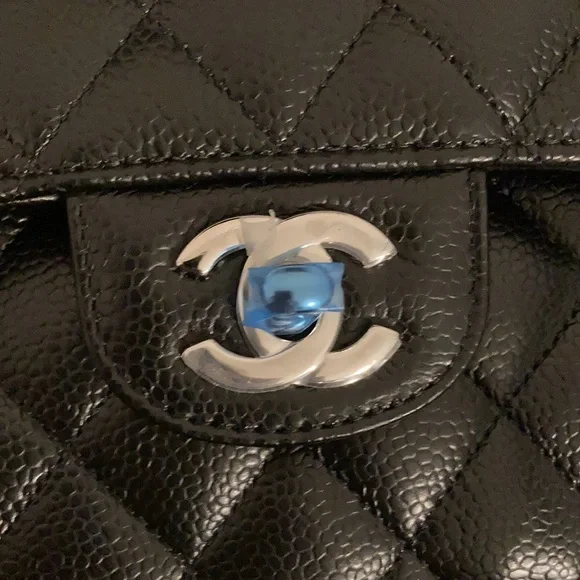 ✨SOLD ‼️BRAND NEW Chanel Classic Small Double Flap Caviar Flap Bag - Picture 8 of 17